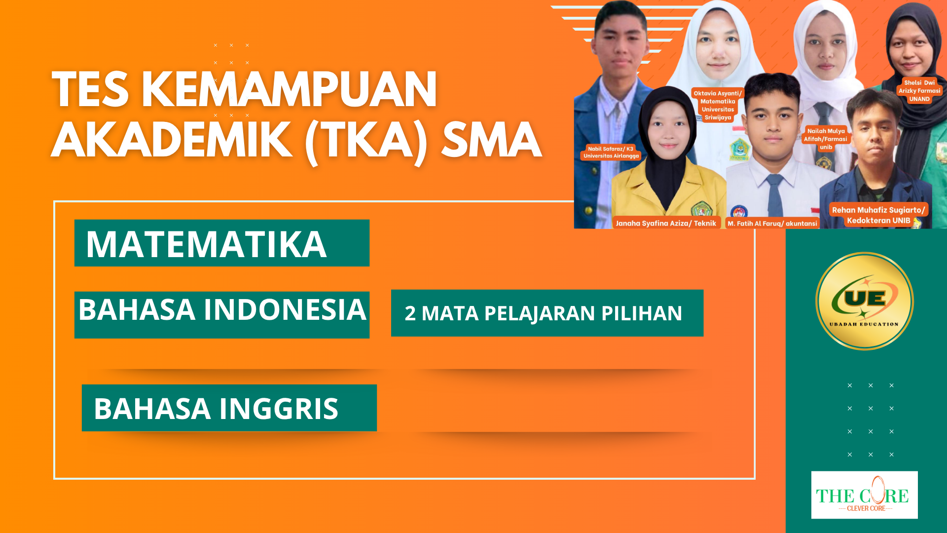 TES KEMAMPUAN AKADEMIK (TKA) SMA